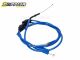 Doppler gaskabel compleet Derbi Senda/Aprilia SX 2006 - 2025 blauw