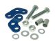 Derbi Senda/Aprilia SX/Gilera SMT 50 Schokbreker verhoger set blauw 2000 - 2020