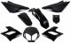 Kappenset zwart 8-delig Derbi Senda DRD Racing 2006-2010
