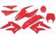 Kappenset 8-delig Derbi Senda DRD X-Treme 2011-2017 rood