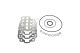 Metrakit Pro Race 70cc cilinder pakking set Minarelli AM6