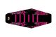Stage6 buddyseat cover graphic Derbi Senda DRD X-treme 2011-2017 zwart/roze