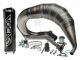 Voca Cross Rookie 50/70cc uitlaat zwart bovenlangs Derbi/Aprilia