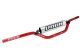 VOCA Racing 22mm aluminium stuur rood + stuurrol silver